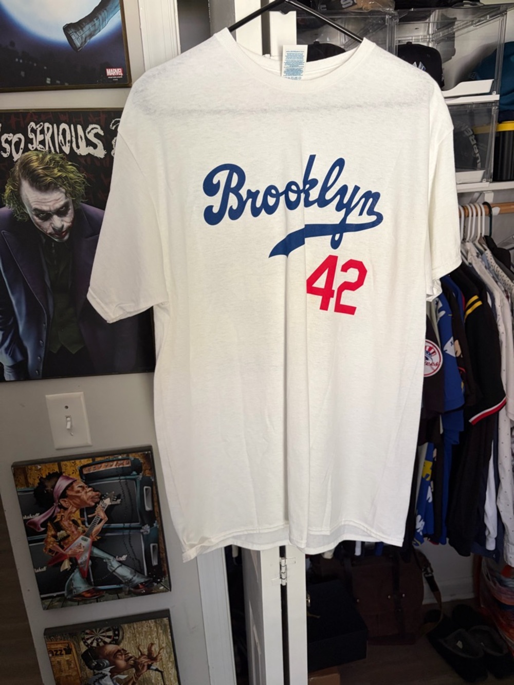 Brooklyn 42 Graphic Tee - White